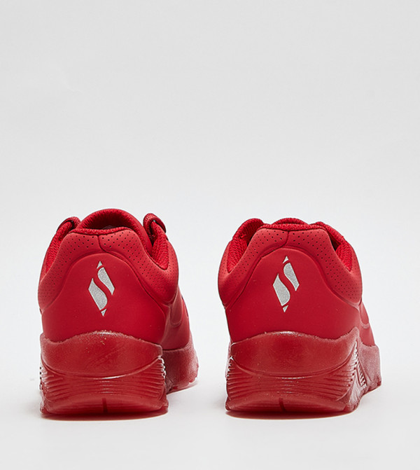 Skechers Back to School - Red Low Top
