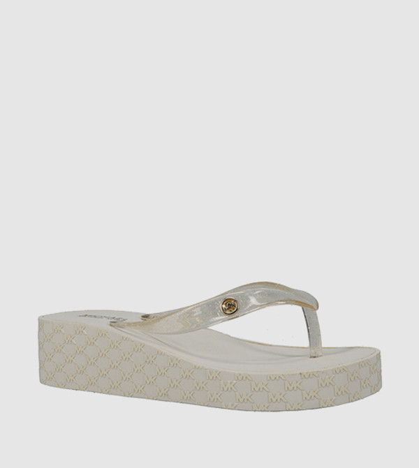 Michael Kors Flip Flops - Beige Flip Flops