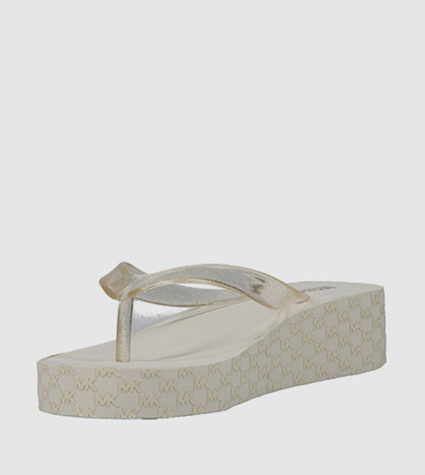 Michael Kors Flip Flops - Beige Flip Flops