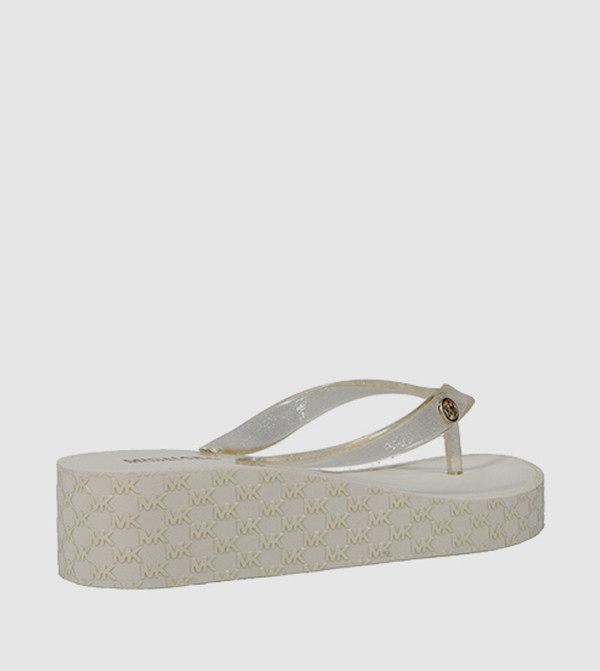 Michael Kors Flip Flops - Beige Flip Flops
