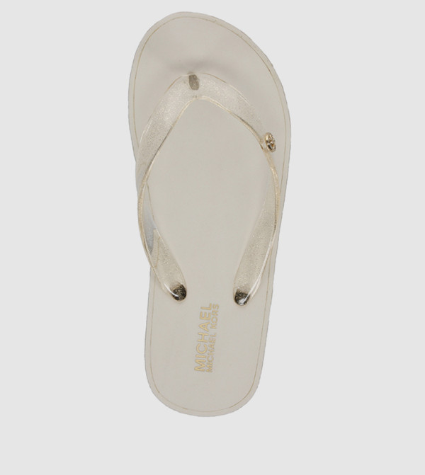 Michael Kors Flip Flops - Beige Flip Flops