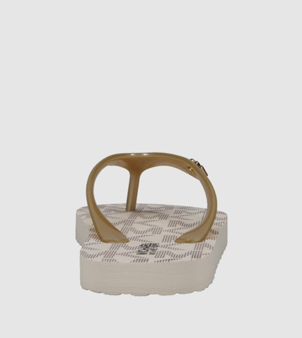 Michael Kors  Flip Flops - Gold Flip Flops