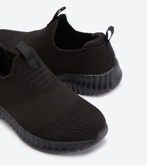 Skechers sportsday-slippers - Black Casual Slip-On's