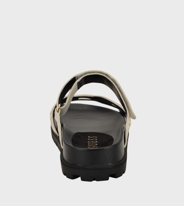 Guess  - Off White Flat Sandals