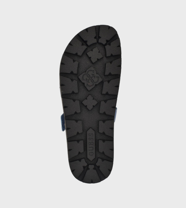 Guess  - Blue Flat Sandals