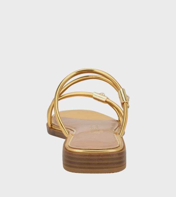 جيس جيس - ذهبي Flat Sandals