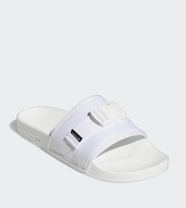 Adidas sportsday-slippers - White Slides