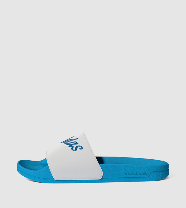 Adidas sportsday-slippers - White Slides