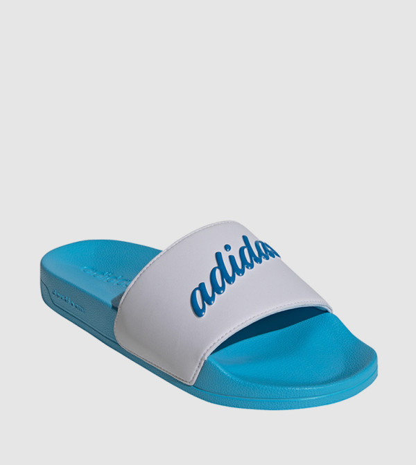 Adidas sportsday-slippers - White Slides