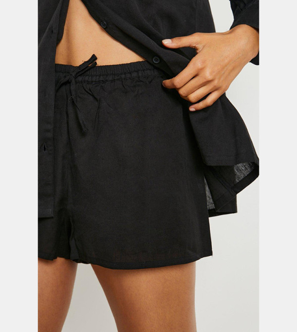 بوهو - إكسبرس بوهو - أسود Co-Ord Set