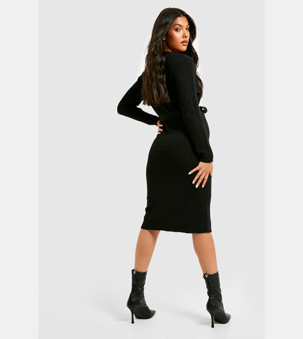 boohoo  Maternity Clothing - Black Dresses