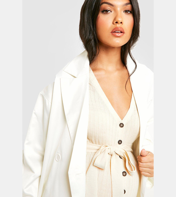 boohoo  Maternity Clothing - Beige Dresses