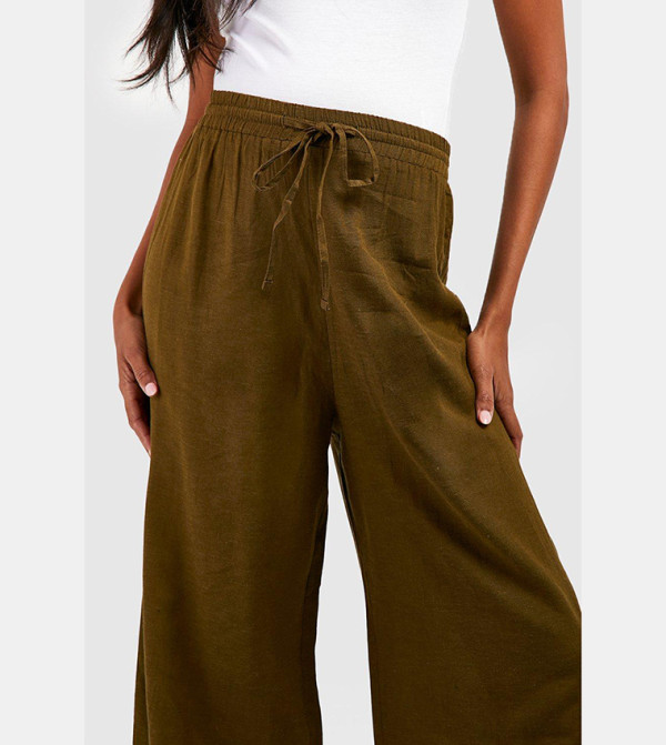 boohoo  Maternity Clothing - Khaki Pants & Leggings