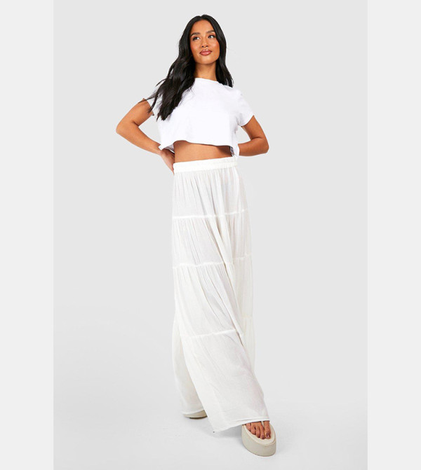 boohoo  Skirts - White Skirts