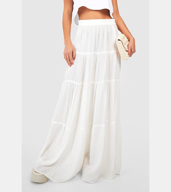 boohoo  Skirts - White Skirts