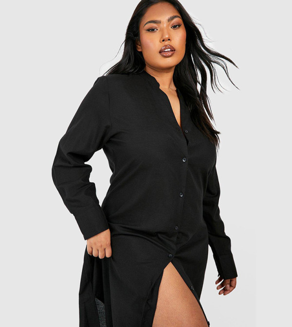 بوهو  فساتين - أسود فساتين