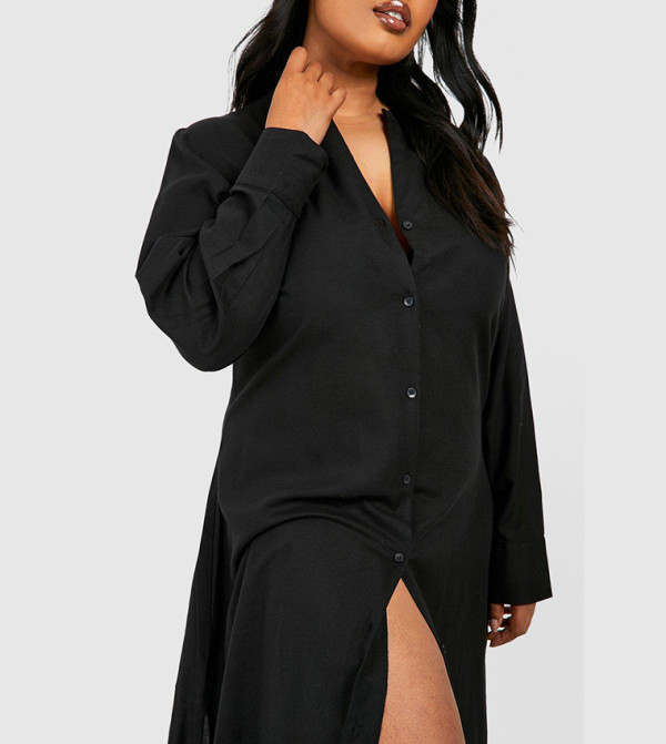 بوهو  فساتين - أسود فساتين