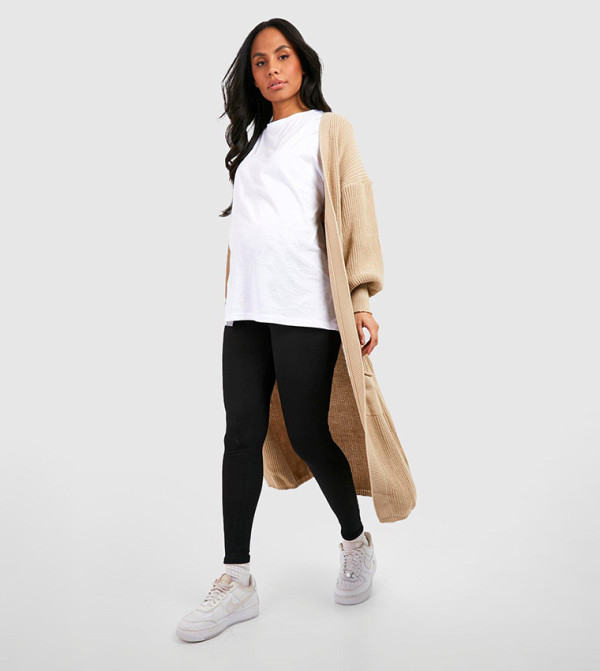 boohoo  Maternity Clothing - Black Pants & Leggings