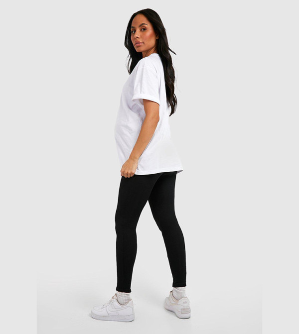 boohoo  Maternity Clothing - Black Pants & Leggings