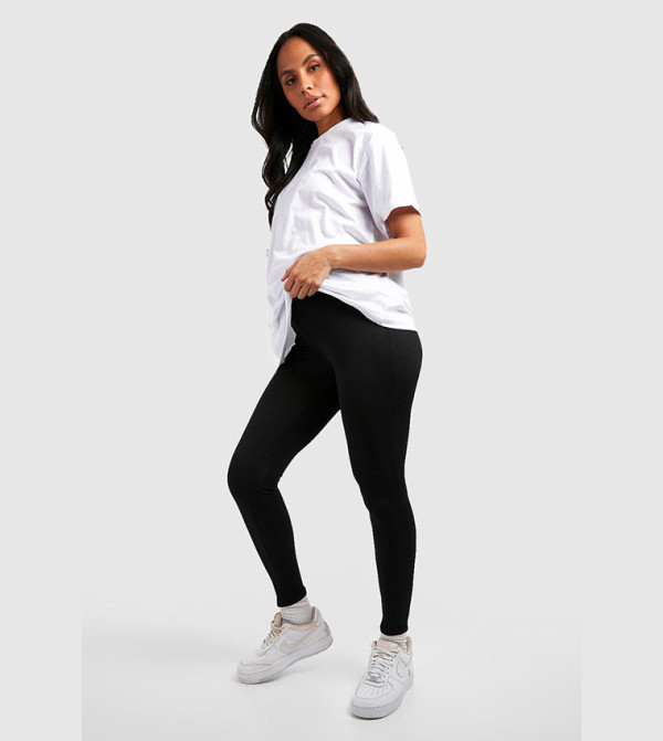 boohoo  Maternity Clothing - Black Pants & Leggings