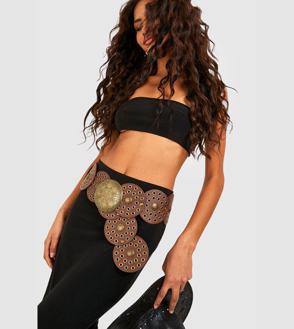 boohoo  Belts - Brown Non Leather Belts