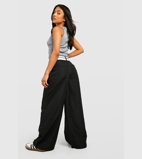 بوهو - اوتليت بوهو - أسود بنطال كاجوال