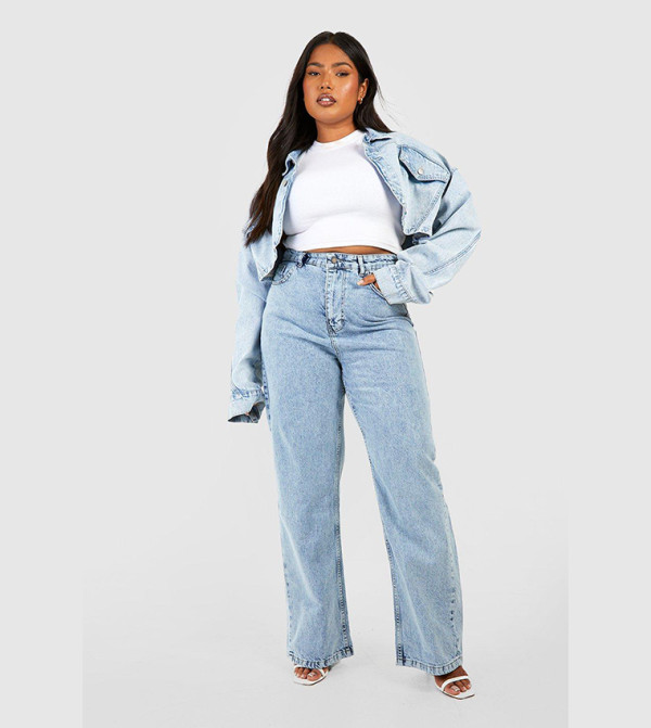 boohoo Plus Size - Blue Jeans