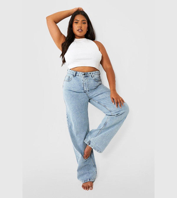 boohoo Plus Size - Blue Jeans