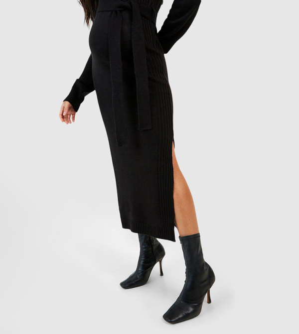 boohoo  Maternity Clothing - Black Dresses
