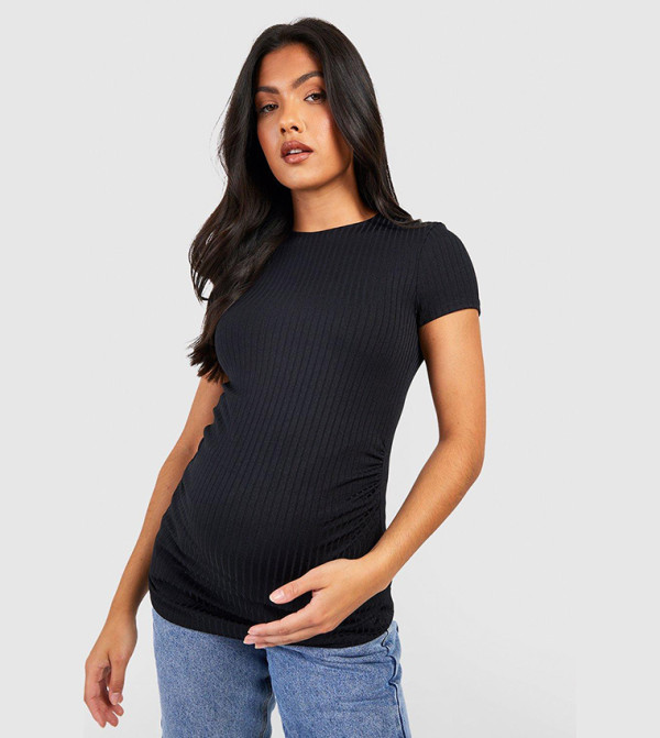 بوهو - اوتليت  maternity-curation - أسود بلايز وقمصان