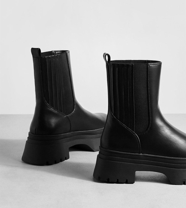 boohoo - Express boohoo - Black Ankle length Boots