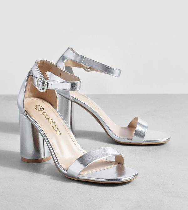 boohoo - Outlet boohoo - Silver Wedges