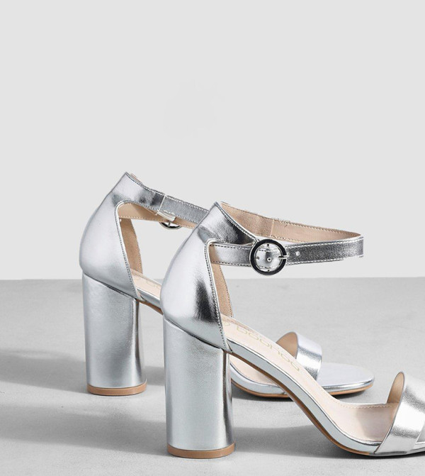 boohoo - Outlet boohoo - Silver Wedges