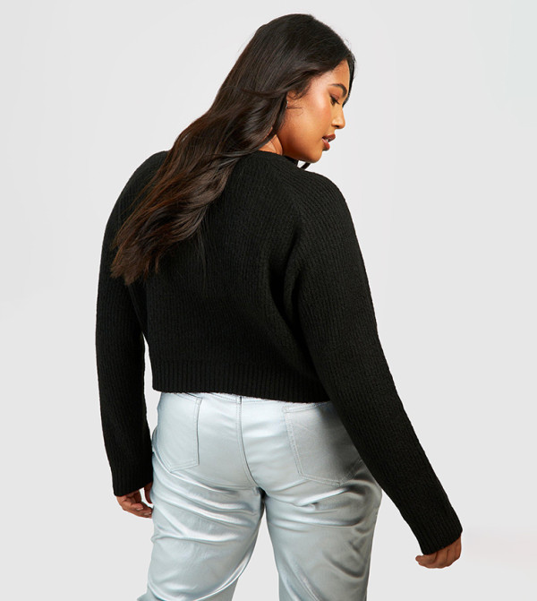 boohoo  Cardigans - Black Cardigans