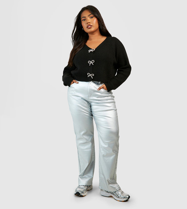 boohoo  Cardigans - Black Cardigans