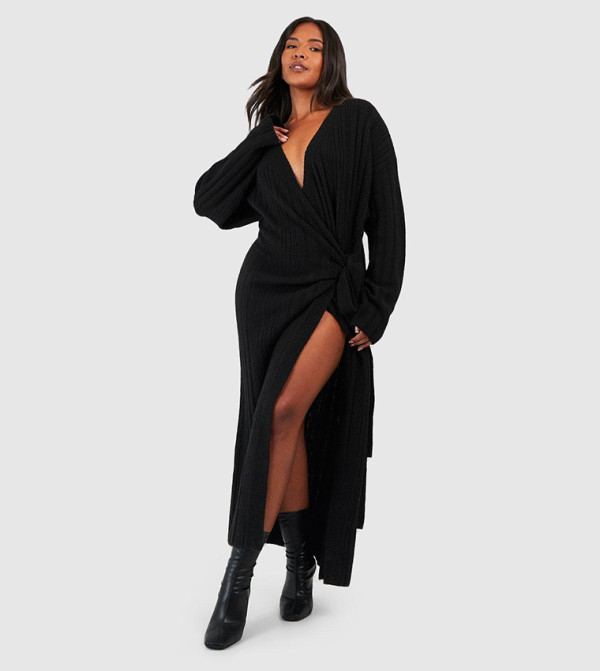 boohoo  Plus Size - Black Dresses