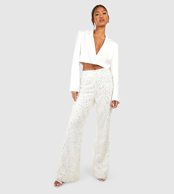 boohoo - Outlet boohoo - White Casual Pants