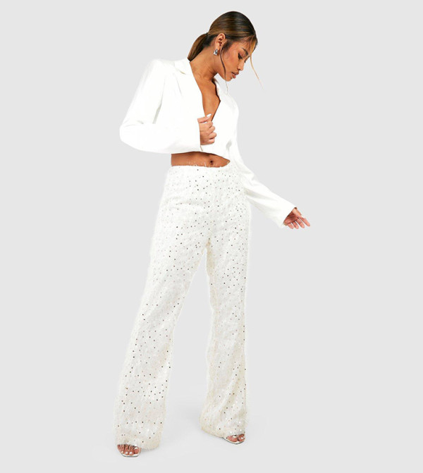 boohoo - Outlet boohoo - White Casual Pants