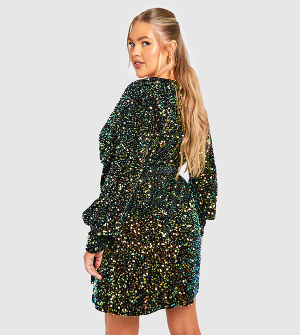boohoo - Outlet  - Green Dresses