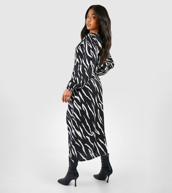 بوهو  فساتين - أسود فساتين كاجوال