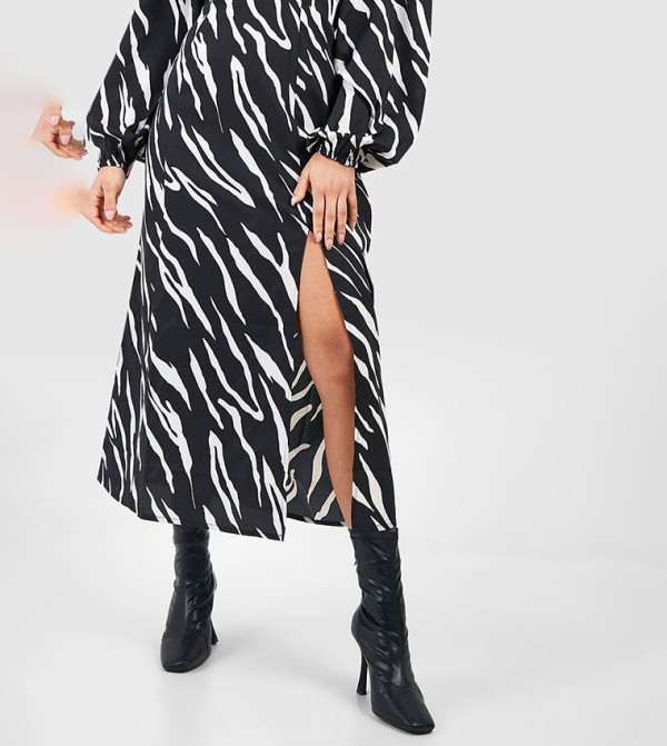 بوهو  فساتين - أسود فساتين كاجوال