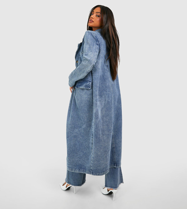 بوهو denim-obsessed - أزرق جاكيتات دنيم