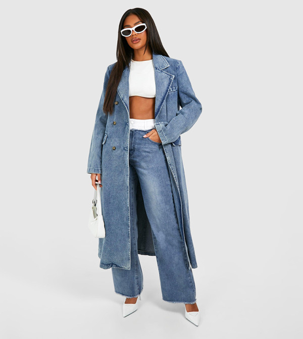 بوهو denim-obsessed - أزرق جاكيتات دنيم
