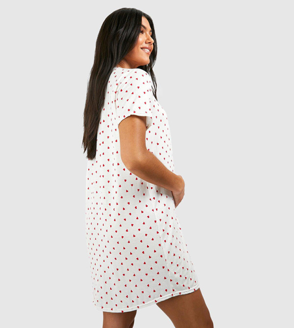 boohoo  Maternity Clothing - Cream Sleepwear