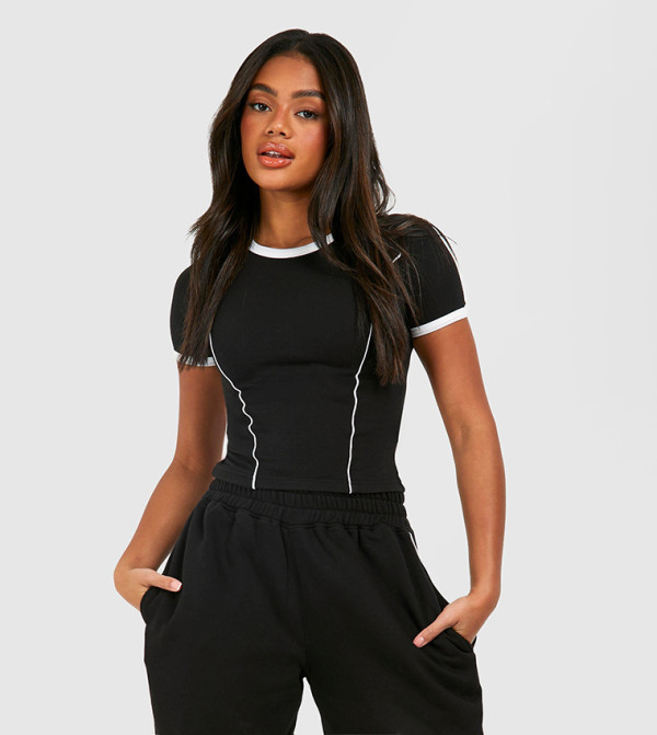 بوهو  أطقم ملابس - أسود Co-Ord Set