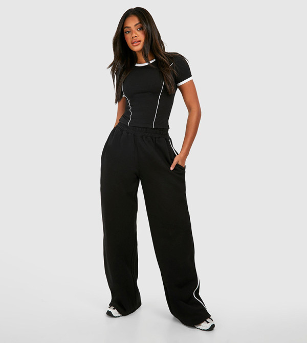 بوهو  أطقم ملابس - أسود Co-Ord Set