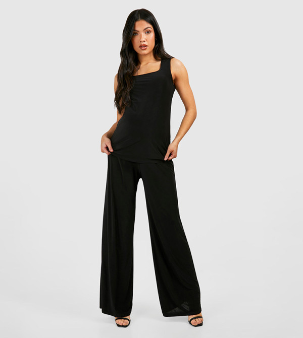 boohoo maternity-curation - Black Tops & T-shirts