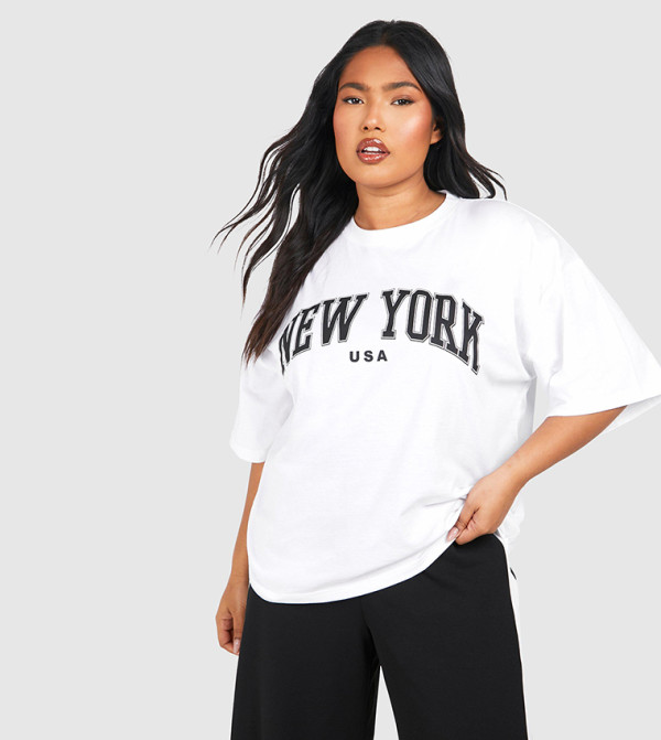 بوهو  - أبيض T-Shirts & Shirts