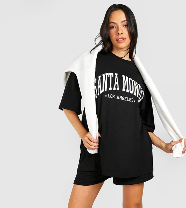 بوهو  ملابس حوامل - أسود Tops & T-shirts