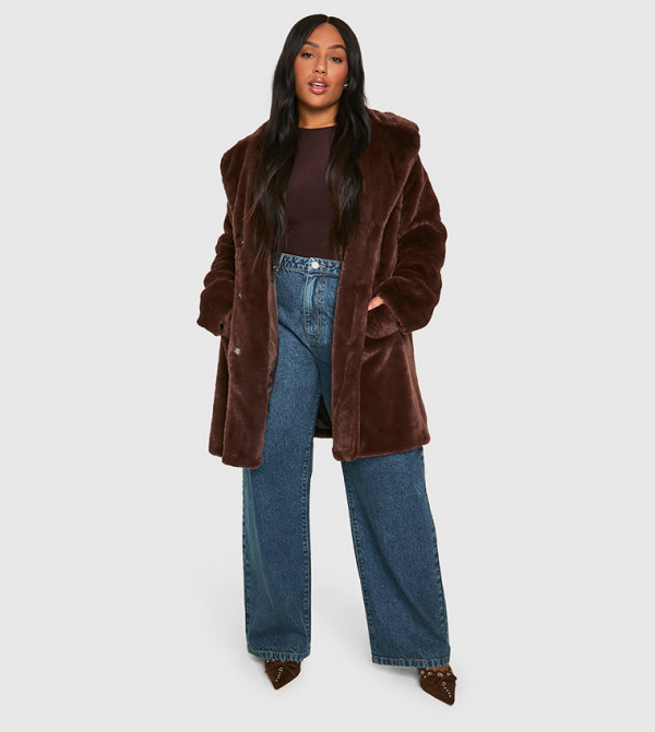 boohoo - Outlet  Jackets & Coats - Brown Jackets & Coats